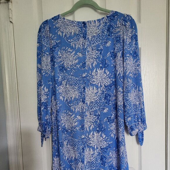 Lilly Pulitzer Blue Dress - Picture 3 of 4